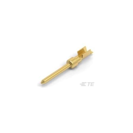 Te Connectivity Connector Contact, Size 20 Stud Size, 20 AWG, Red, Crimp Termination Only 205202-7